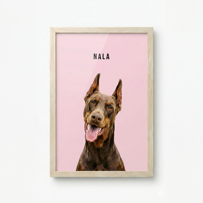 Custom Portrait for 1 Pet