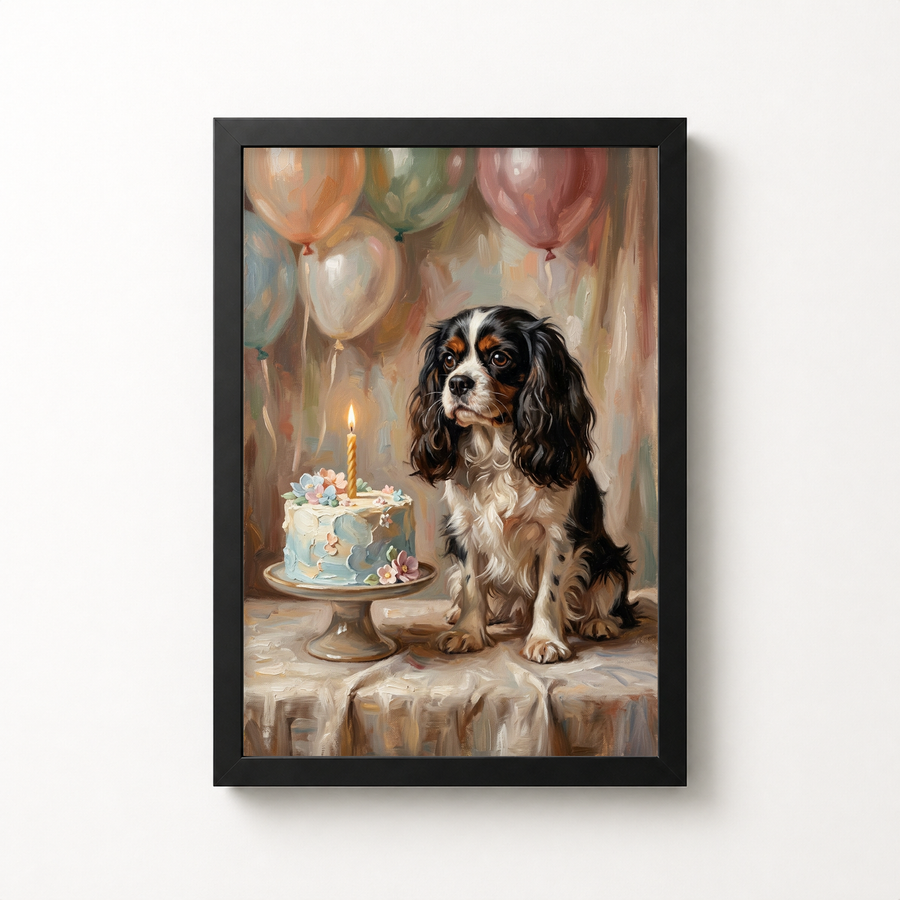 Birthday Cake Pink Portrait for Small Pets product photo