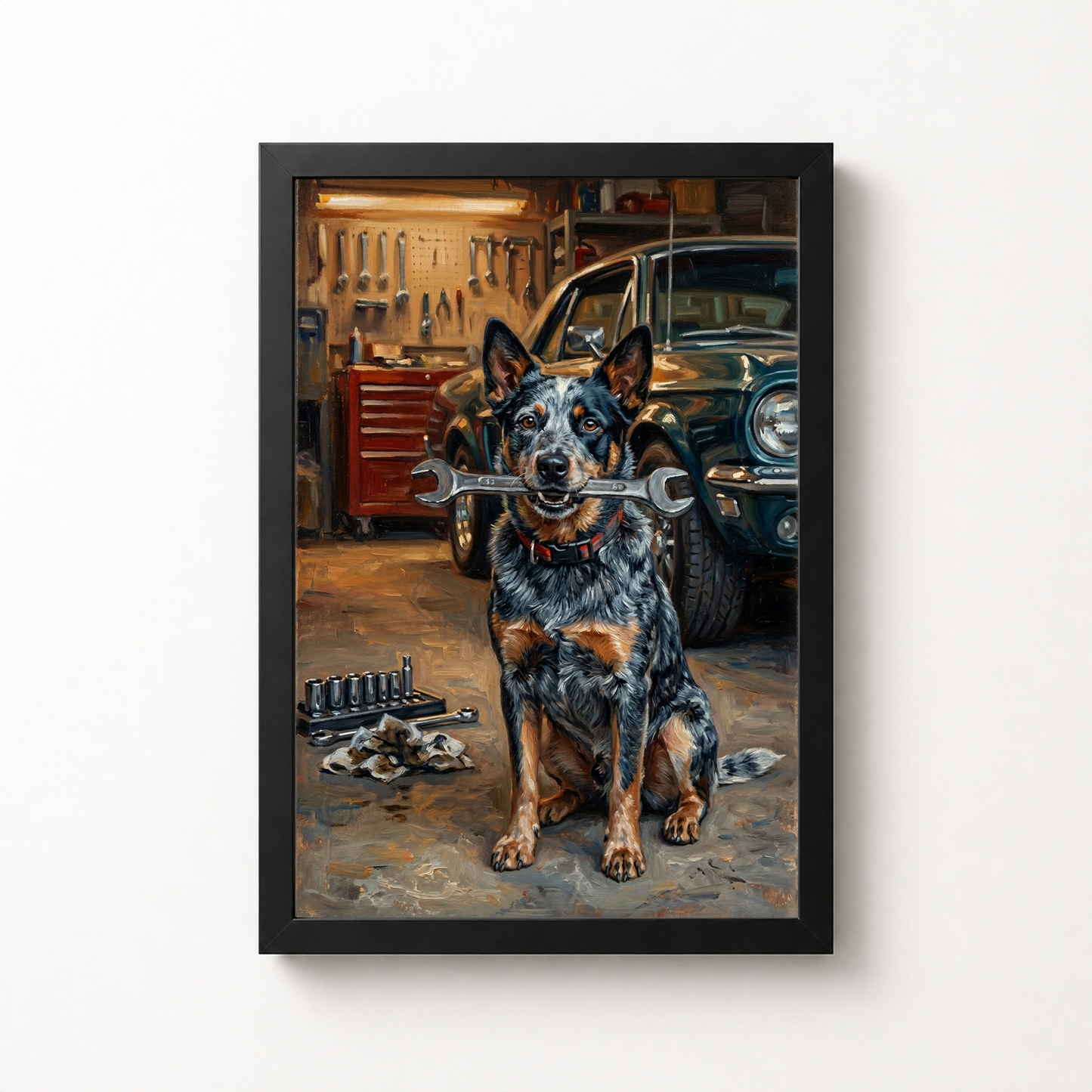 Garage Helper Portrait for 1 Pet product photo