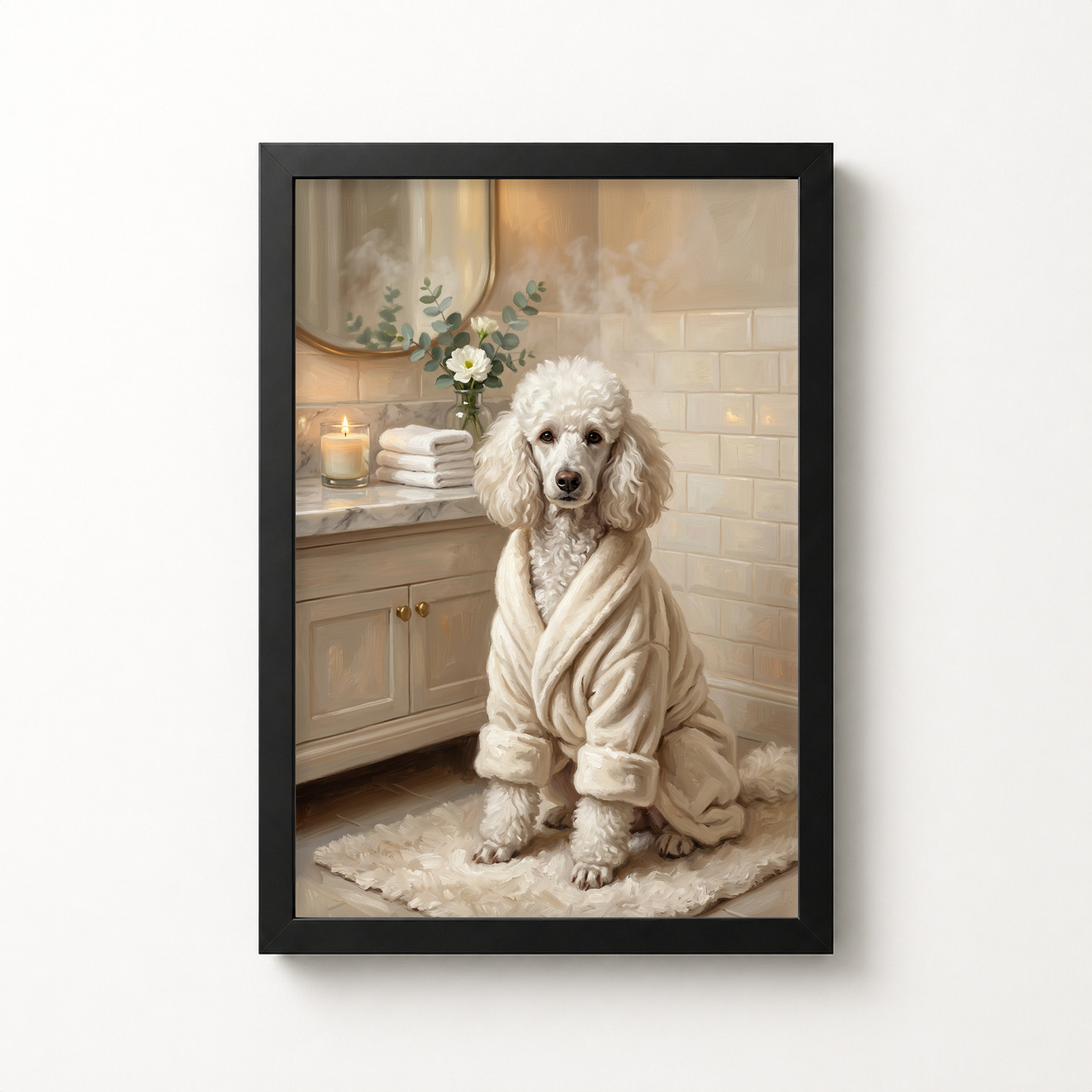 Spa Robe Portrait for 1 Pet product photo
