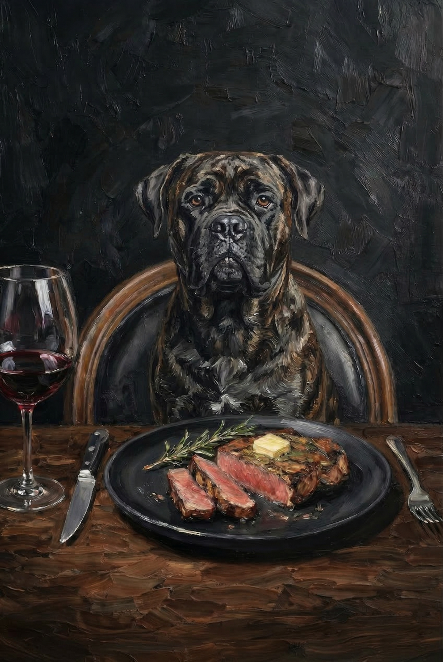 Steak Dinner Portrait for 1 Pet secondary image