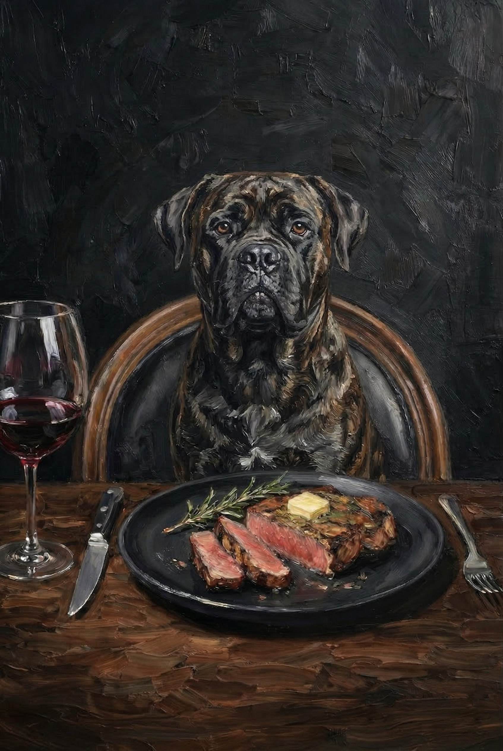 Steak Dinner Portrait for 1 Pet secondary image