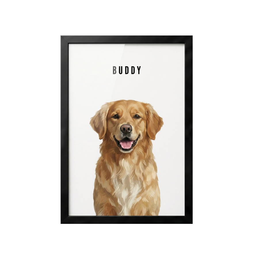 Featured Goodboy Gallery portrait print