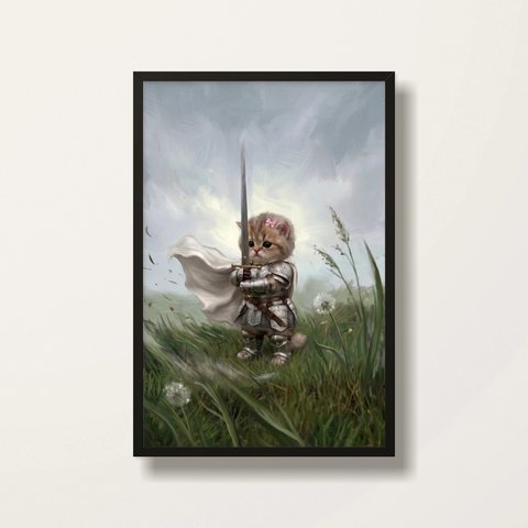 Little Knight · Black frame product photo