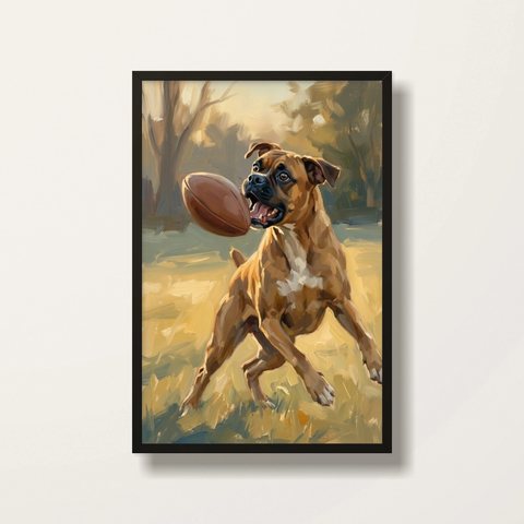 Football · Black frame product photo