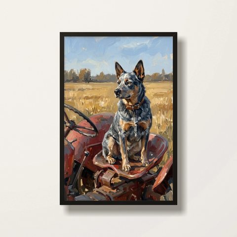 Old Tractor · Black frame product photo