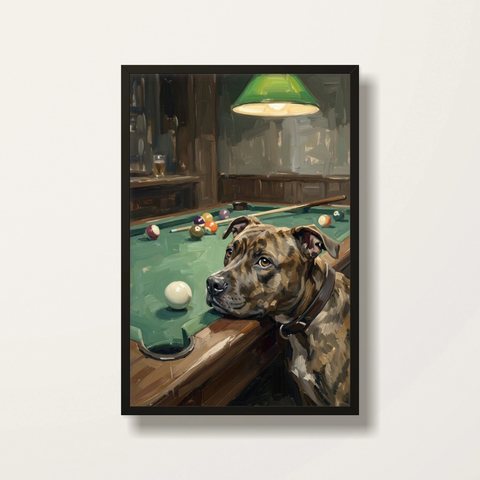 Pool Hall · Black frame product photo