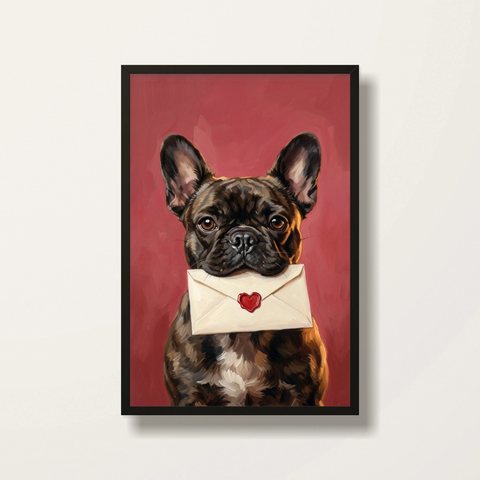 Love Letter · Black frame product photo