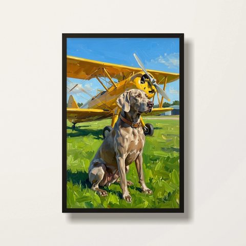 Airstrip · Black frame product photo