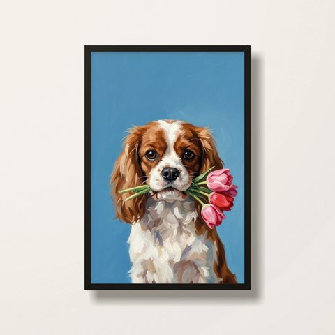 Bouquet · Black frame product photo