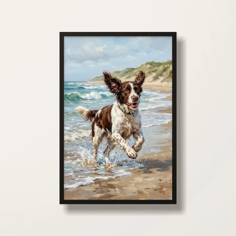 Beach Run · Black frame product photo