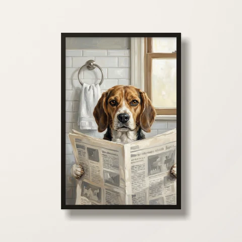 Morning Paper · Black frame product photo