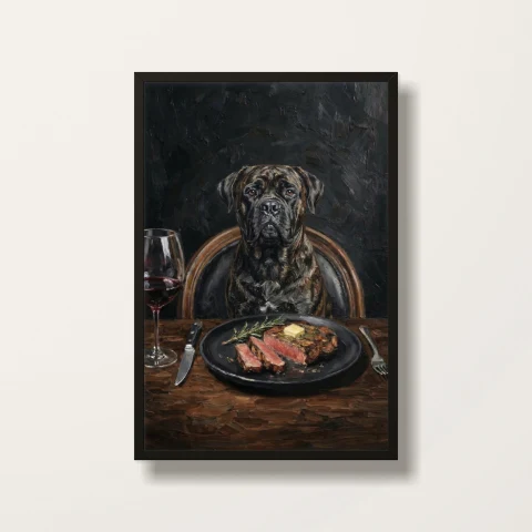 Steakhouse Regular · Black frame product photo
