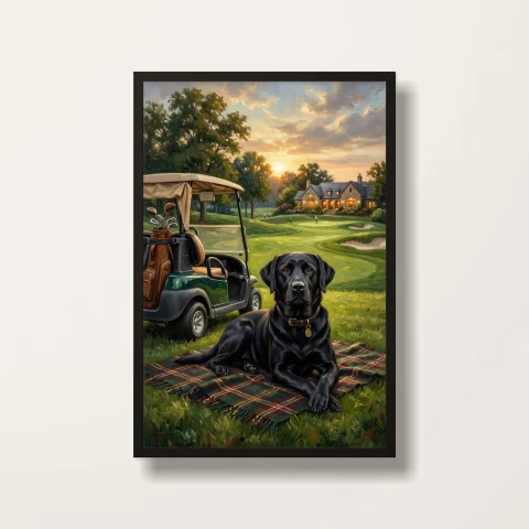 The 19th Hole · Black frame product photo