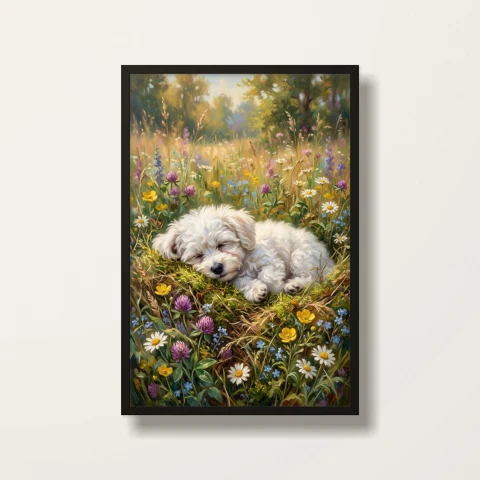 Wildflower Nap · Black frame product photo